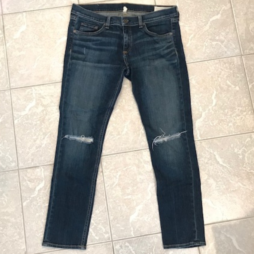 Rag & Bone - Mid Rise Skinny Jeans